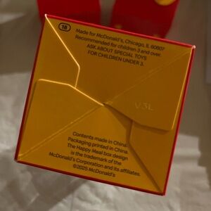 Lil McDonald’s Happy Meal #18 Apple Slices on Tray 2025